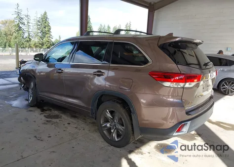 2018 Toyota Highlander Limited Platinum из США, поврежденный, VIN 5TDDZRFH5JS896271